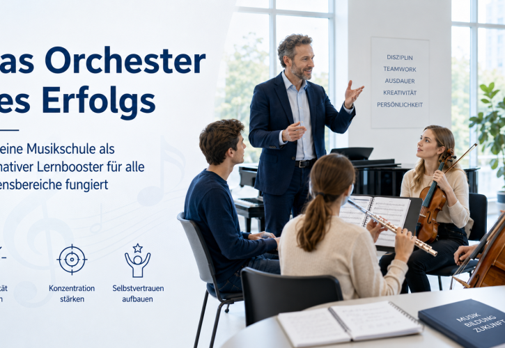 Das Orchester des Erfolgs: Wie eine Musikschule als ultimativer Lernbooster für alle Lebensbereiche fungiert