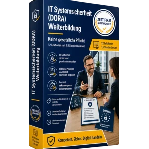Weiterbildung zur IT-Systemsicherheit (DORA)